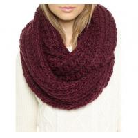China Loop scarf elegan trendy hipster circle infinity scarf,knitted infinity scarf on sale