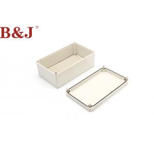 China Rectangular Clear Plastic Enclosure Box Screw Type Small Size Corrosion Resistant supplier