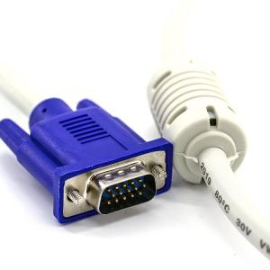 Customized 3m Computer VGA Cable Video Graphics Array Connector