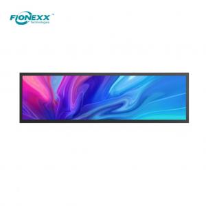 China WiFi LAN Network Indoor Stretched Bar LCD Display 58.4inch 700nits supplier