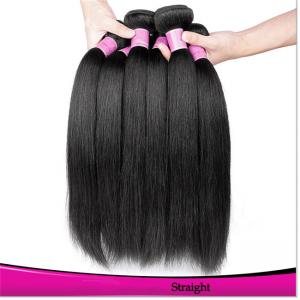 China Human Hair Quality Natural Black Straight Favorable Unprocessed Virgin Human Hair supplier