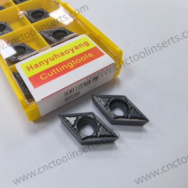 CNC Turning Inserts Wc-Co PVD Coating DCMT11T304-PM  HYB208 ，Applicable for all difficult-to-machine materials except superalloys