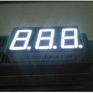 affichage à LED De segment du chiffre 7 du blanc 3 de 14.2mm (0,56") pour les indicateurs numériques de /Humidity de la température