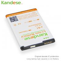 China Brand Kandese Repalcement 1500mAh Capacity Mobile Phone Battery Batterie for sale