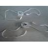 China custom plastic hook hang tag plastic label tag garment seal tag with brand logo wholesale