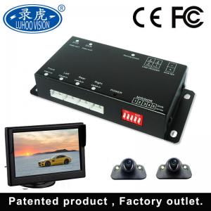 China HD 1080P 720P 4 Channel Car DVR Recorder Automatically Display Screen supplier