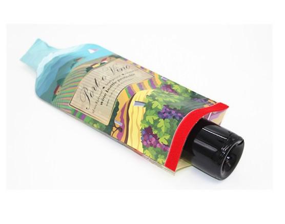 Customized Reusable Clear PVC Wine Bag With Bottle Leakproof Protector