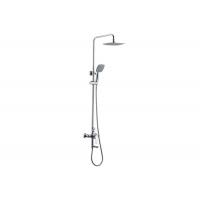 China Starlight Chrome Shower System With Euphoria Cube Handheld Shower Head on sale