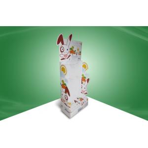 China Cute & Funny Cardboard Point Of Sale Display Stands with Varnishing or Calendaring supplier