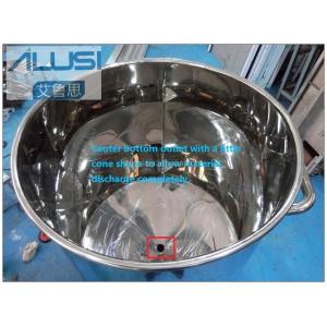 Heat Preservation Liquid Chemical Storage Tank 316L Stainless Steel Tank For Cosmetic