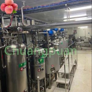 Clear Apple Juice Production Line With 30KW Main Motor Power