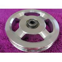 China 4.5 Inch Multifunction Fitness Equipment Steel Cable Pulley Wheels For Health Clubs on sale