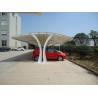 0.75mm PVDF Coated Polyester Tarpaulin For Car Parking Shed