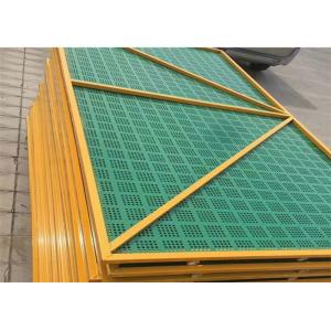 China Perforated Construction Site Screens 1.5*2m Self Climbing Scaffold System supplier