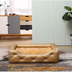 Large Leather Cat Bed Dogs Indoor Raised Lounge Chairs Couches