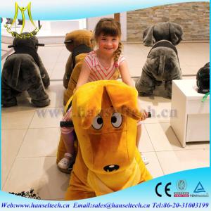 China Hansel 4-wheel coin operated animals scooterand amusement rides go kart wholesale