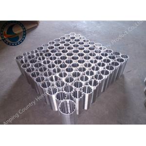 China Welded Profile Wire Screen , Vee Shaped Wire Mesh Tube supplier