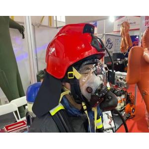 Gas Detection Fireman Helmet IR Thermal Imaging Camera Fire Proof Safety Helmet Camera