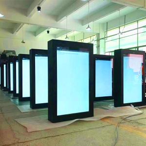 China Quiosco montado en la pared de la pantalla táctil, quiosco interactivo al aire libre impermeable IP65 supplier