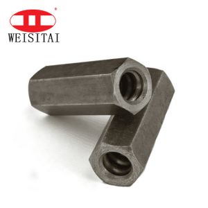 China 150kn Pull Hex Long Nut 17mm Tie Rod Nut Hdg Surface Treatment supplier