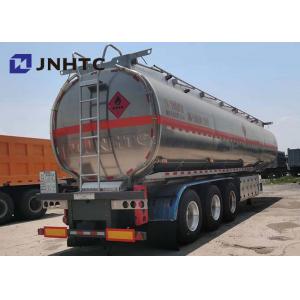 Aluminum 45000L Oil Tanker Trailer 3 Axles Q235 Q345