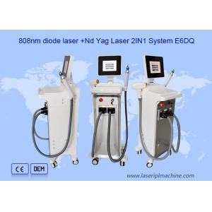 China 2 In 1 808nm Diode Q Switched Nd Yag Laser Machine supplier