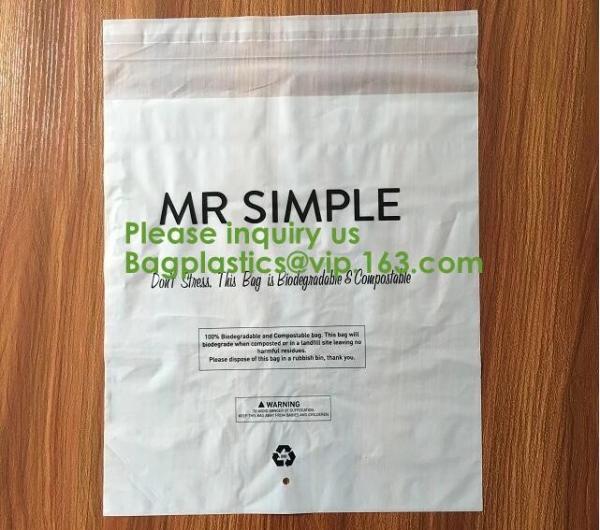 Let us Fight plastic together, 100% compostable mailing bag,custom biodegradable