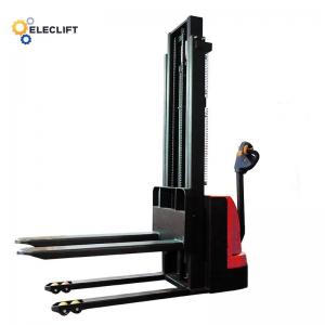 1000-3000KG Capacity Full Electric Pallet Stacker With 1150mm Fork Length Easy Material Handling
