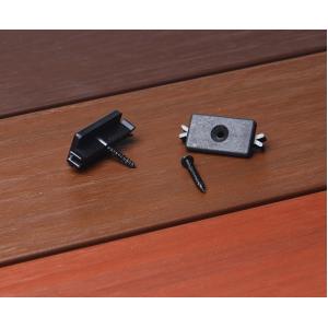 40mm Composite Plastic Decking Clips Fastener WPC Decking Accessories 8mm