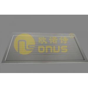 China 1.5 Meter Grey Color Epoxy Resin Worktops with Drain Groove for Laboraory Work Bench supplier