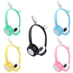 3.5mm Stereo 300mAh 8hrs Cat Ear Speaker Headphones