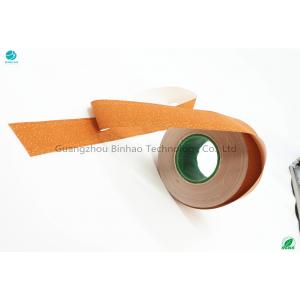 China Yellow Cigarette 34gsm Rolling Cork Tipping Paper wholesale