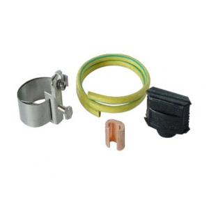 Stainless Steel Coaxial Cable Grounding Kit For Antenna Feeder System