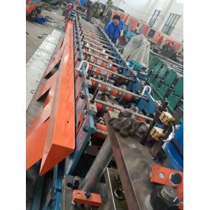 Chain Drive 18 Stations Fire Damper Metal Fabrication Equipment Roll Forming Speed 10m / min