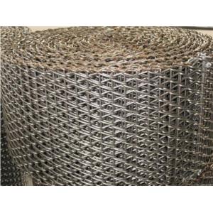 Perforated Flexible Conveyor Belt Balanced Weave For Food Customized Design