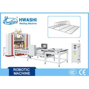 China Stainless Steel Kitchen Dish Rack Wire Spot Welding Machine , Automatic Multiple Head Welder supplier