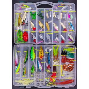 China 177 - 301 PCS Fishing Tackle Set Soft Lure Silicone Bait Tackle Accessories Kit supplier