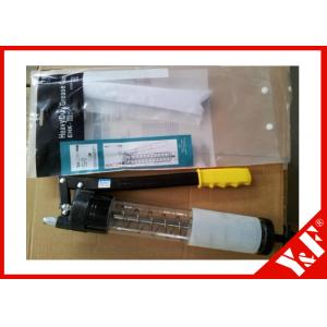 500cc / 600cc Transparent Clear Tube Grease Guns Cystle viewing for Construction Machines