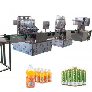 China Juice Filling And Bottling Machine 2000BPH Capacity supplier