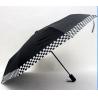 China Medium Sized Automatic Up And Down Umbrella Balck Metal Frame With Fibreglass Ribs wholesale