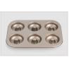 3 Pattern and Non-Stick Donut Mold Safe Baking Tray Maker Pan for Cake Biscuit