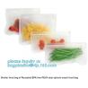 Seal Reusable PEVA Storage Bags ideal For Food Snacks, Lunch Sandwiches, Makeup,