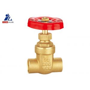 China PTFE Welded Gate Valve ISO14001 Brass Flanged Gate Valve supplier