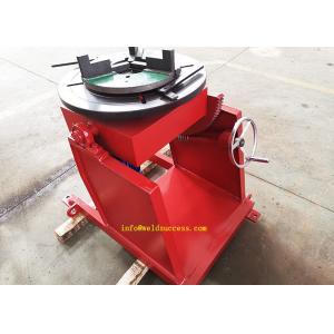 China Small Duty 600kg Pipe Welding Positioners With Customized Chuck supplier