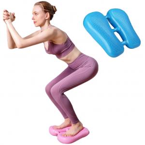 China Yoga Air Balance Cushion Board Inflatable Stepper PVC Foot Balance Pedal Multifunctional supplier
