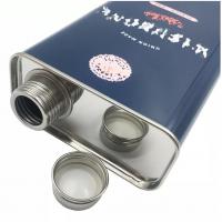 China Rust Resistant Stainless Steel Metal Wine Can Rectangular Structure on sale