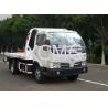 Durable 6 Tons Wrecker Tow Truck , Flatbed Breakdown Recovery Truck For Rescue