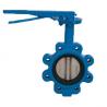 Compact Structure Flowseal Butterfly Valve Resilient Seated Butterfly Valves