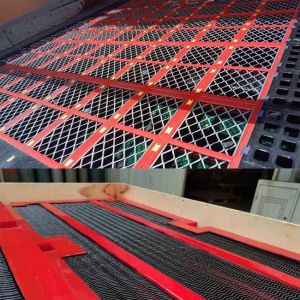 China Alta resistencia Poly Ripple auto limpieza malla de alambre con anti obstrucción y resistente al desgaste para tamizado primario wholesale