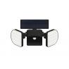 360 Degree Rotatable Black Solar Powered Exterior Wall Lights Charging Time 6-8